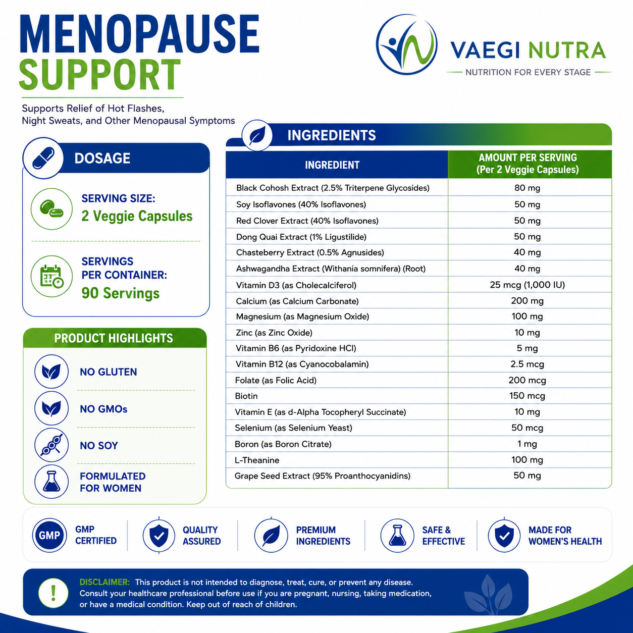 MENOPAUSE SUPPORT